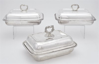 Lot 115 - American Coin Silver Covered Entree Dish W....