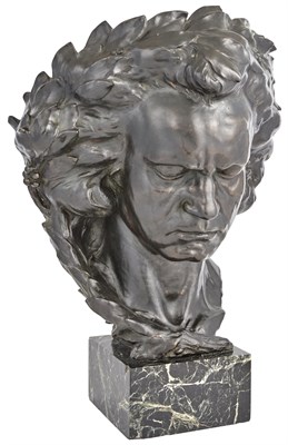 Lot 38 - Jules Jouant French, 1882-1921 Mask of...