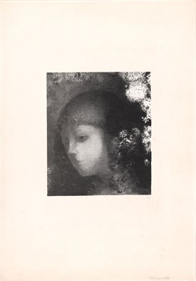 Lot 150 - Odilon Redon (1840-1916) TÊTE D'ENFANT AVEC...