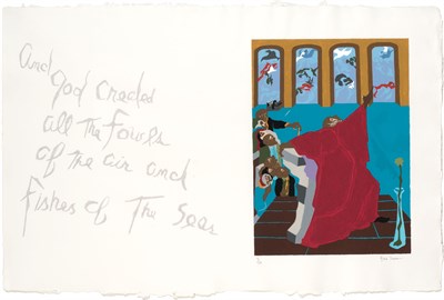 Lot 94 - Jacob Lawrence (1917-2000) AND GOD CREATED ALL...