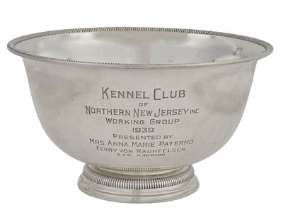 Lot 167 - American Sterling Silver Kennel Club...