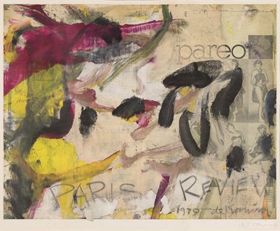 Lot 92 - Willem de Kooning (1904-1997) PARIS REVIEW...