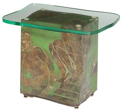 Lot 241 - Philip and Kelvin LaVerne Patinated Bronze and...
