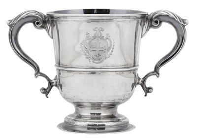 Lot 168 - George II Sterling Silver Two-Handled Cup...