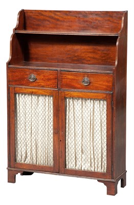 Lot 329 - George III Mahogany Chiffonier Height 49 3/4...