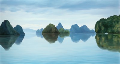Lot 242 - April Gornik American, b. 1953 Halang Bay...