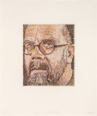 Lot 66 - Chuck Close (b. 1940) SELF...