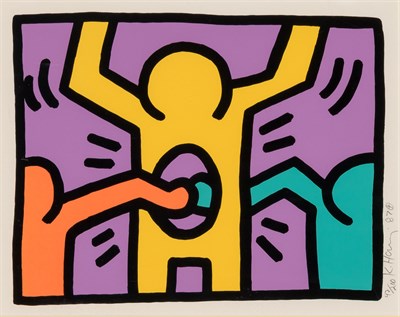 Lot 84 - Keith Haring (1958-1990) POP SHOP I (LITTMANN...