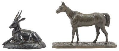 Lot 271 - Christophe Fratin French, 1801-1864 Horse...