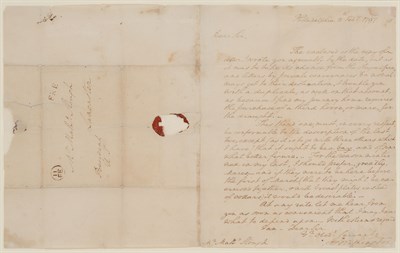 Lot 43 - WASHINGTON, GEORGE Autograph letter signed as...