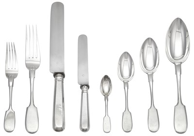 Lot 152 - Russian Silver Flatware Service Morozov, St....