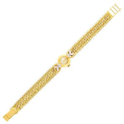 Lot 179 - Rolex Gold and Diamond Wristwatch, Ref. 8792