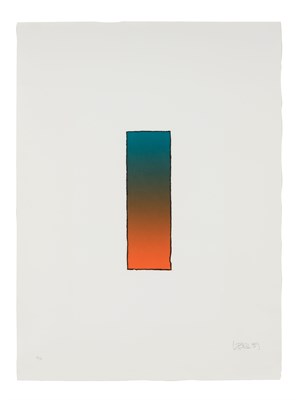 Lot 11 - Larry Bell (b. 1939) UNTITLED Color aquatint,...