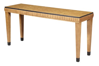Lot 17 - Maple and Part-Ebonized Side Table Height 28...