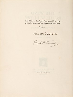 Lot 81 - GRAHAME, KENNETH and SHEPARD, E.H. The Wind in...
