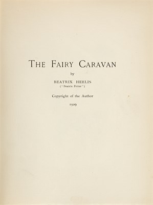 Lot 73 - POTTER, BEATRIX The Fairy Caravan....
