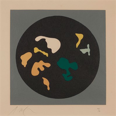 Lot 6 - Jean (Hans) Arp (1886-1966) LE SOLEIL RECERCLÉ...