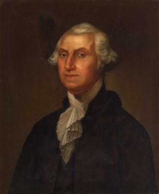 Lot 10 - American School 19th Century Portrait of...