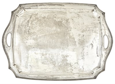Lot 99 - Tiffany & Co. Sterling Silver Two-Handled Tray...