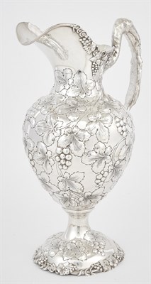 Lot 106 - American Sterling Silver Water Pitcher...
