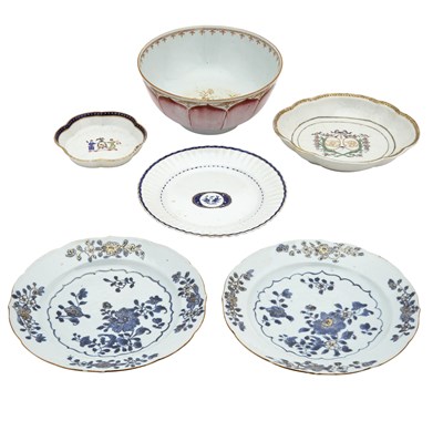 Lot 314 - Group of Chinese Export Porcelain Articles...