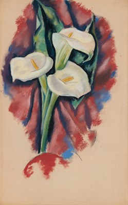 Lot 1 - Marsden Hartley American, 1877-1943 Callas on...