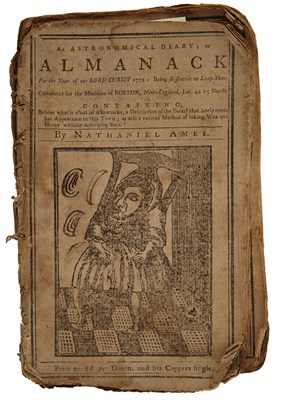 Lot 40 - [REVERE, PAUL] Sammelband of American almanacs....