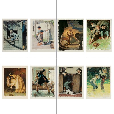 Lot 156 - Norman Rockwell (1894-1978) TOM SAWYER SUITE...