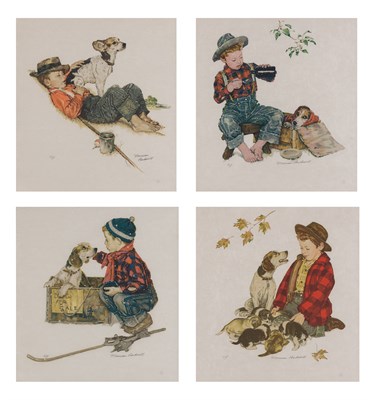 Lot 165 - Norman Rockwell (1894-1978) PUPPY LOVE...