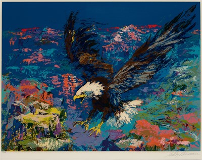 Lot 124 - LeRoy Neiman (1921-2012) AMERICAN BALD EAGLE...