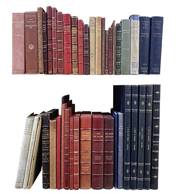 Lot 104 - KIPLING, RUDYARD Group of approximately forty...