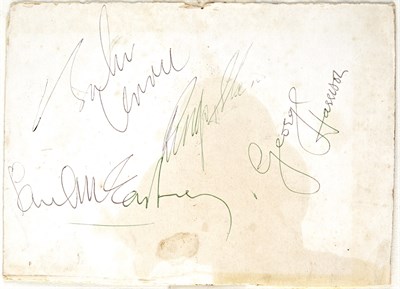 Lot 111 - [THE BEATLES] Important set of Beatles...