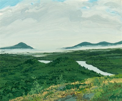 Lot 239 - Neil Welliver American, 1929-2005 Untitled,...
