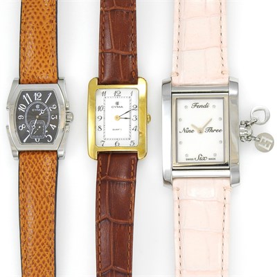 Lot 252 - Three Metal Wristwatches