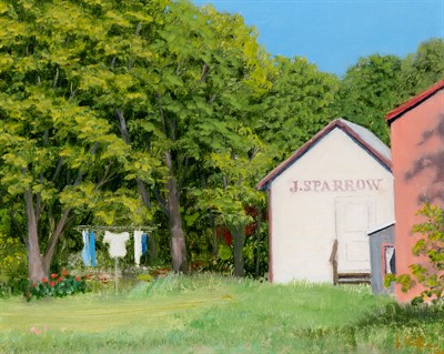 Lot 50 - Joseph Keiffer American, b. 1952 Sparrow Barn,...