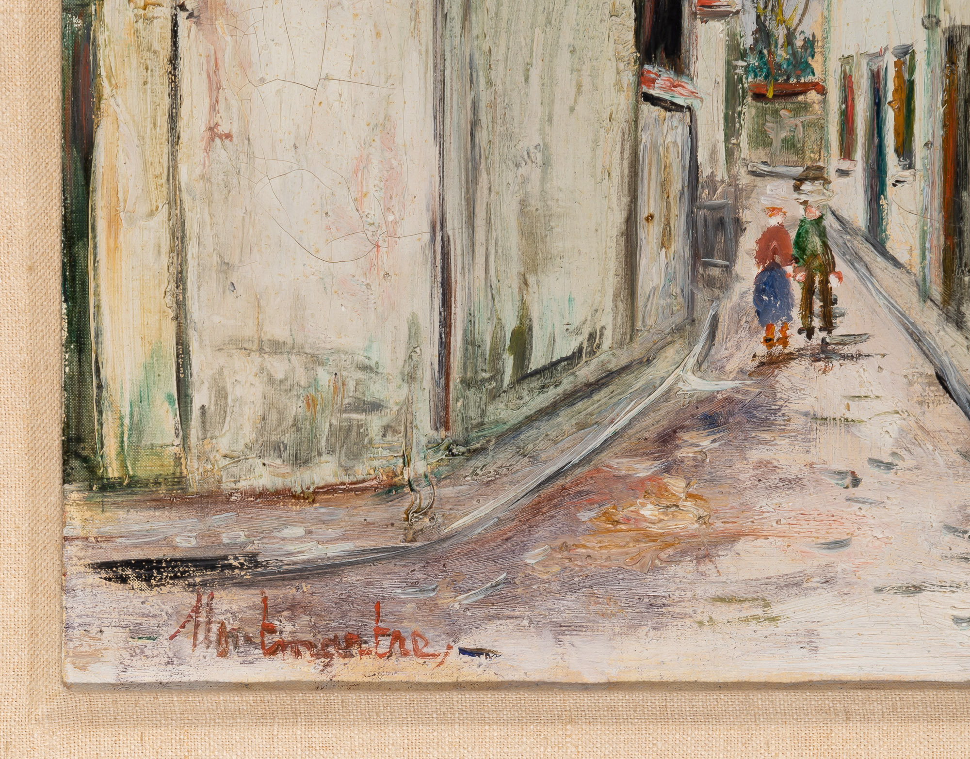 Maurice Utrillo　古びた 中学校 Lot 17 - Maurice Utrillo