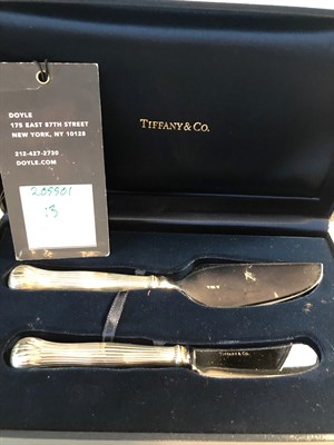 Lot 13 - Tiffany & Co. Sterling Silver Hostess Set in...