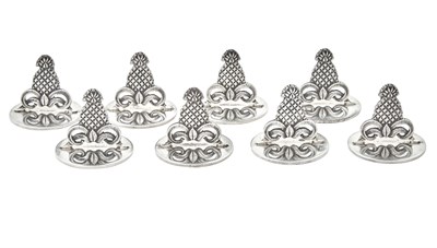 Lot 19 - Set of Eight Tiffany & Co. Sterling Silver...
