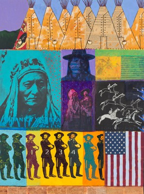 Lot 4 - David Bradley American, b. 1954 The Life of...