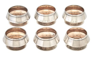 Lot 37 - Set of Six Tiffany & Co. Sterling Silver Open...