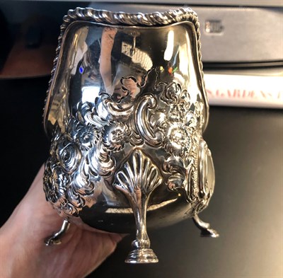Lot 53 - George V Sterling Silver Sauceboat George...