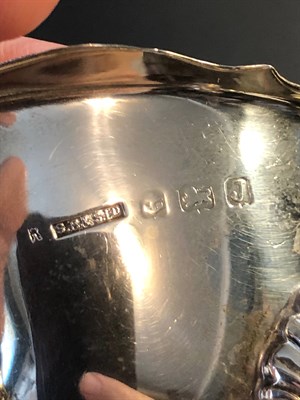 Lot 53 - George V Sterling Silver Sauceboat George...