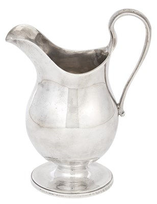 Lot 56 - George III Sterling Silver Cream Jug Samuel...
