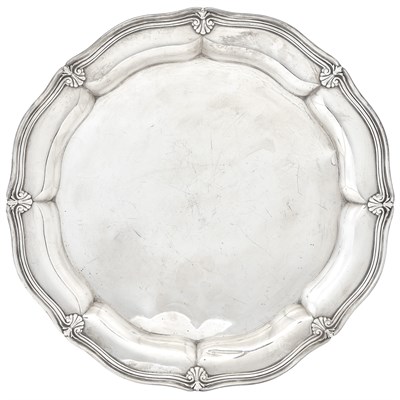 Lot 84 - Marcus & Co. Sterling Silver Circular Tray...