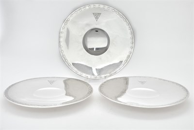 Lot 89 - Set of Three Gorham Sterling Silver Footed...