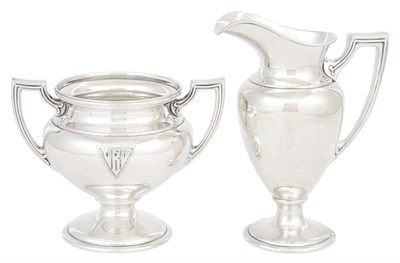 Lot 92 - Graff, Washbourne & Dunn Sterling Silver Cream...