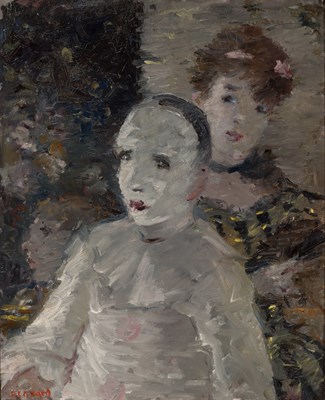 Lot 23 - Dietz Edzard German/French, 1893-1963 Clown...