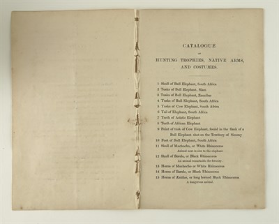 Lot 39 - [HUNTING TROPHIES] CUMMING, ROUALEYN GEORGE...