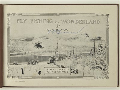 Lot 17 - [ANGLING] "KLAHOWYA" [=BARNES, ORANGE PERRY]....