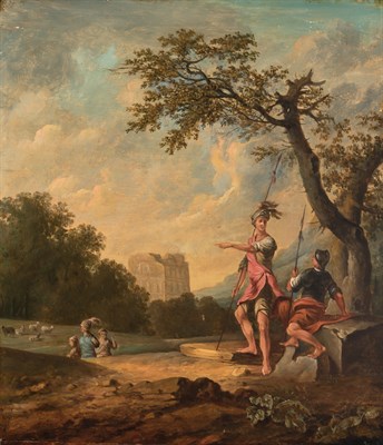 Lot 6 - Circle of August Querfurt Landscape with...